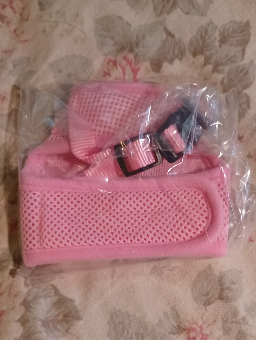 Cat Pink Mesh Safety Harness
